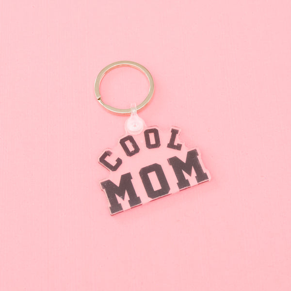 LMSS® KEYCHAIN - Cool Mom (Varsity Font)