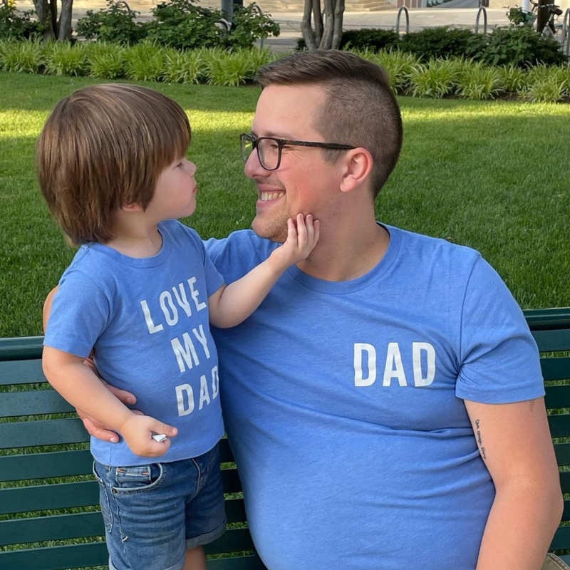 Love My Dad / Dad - Set of 2 Shirts