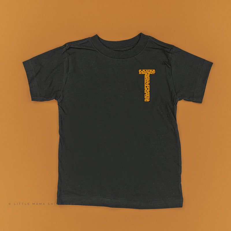 Initial Tee - Spotty Leopard - Short Sleeve Child Shirt