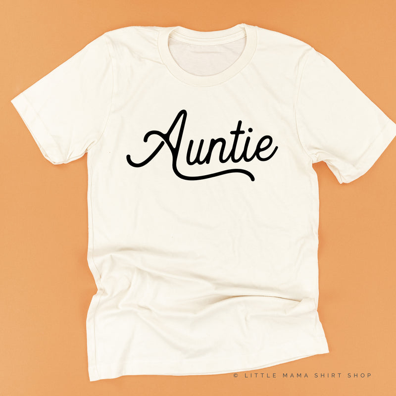 Auntie - (Script) - Unisex Tee