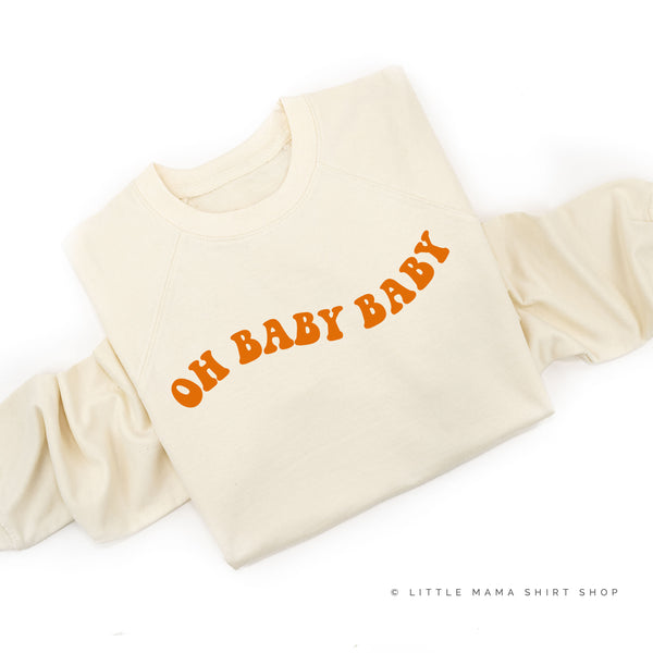 Oh Baby Baby (Groovy) - Lightweight Pullover Sweater