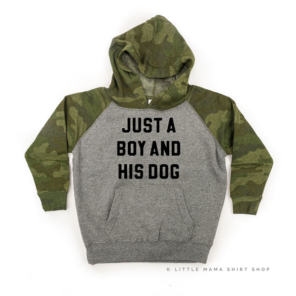 Just a Boy and His Dog - Child Hoodie