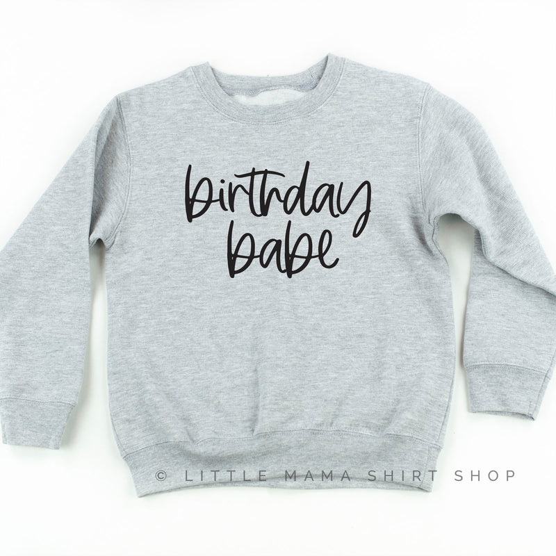 Birthday Babe - Original - Child Sweater