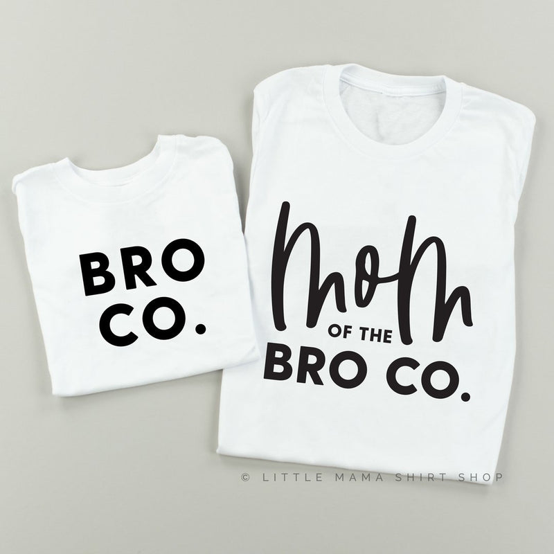 Mom of the Bro Co + Bro Co | Set of 2 Shirts