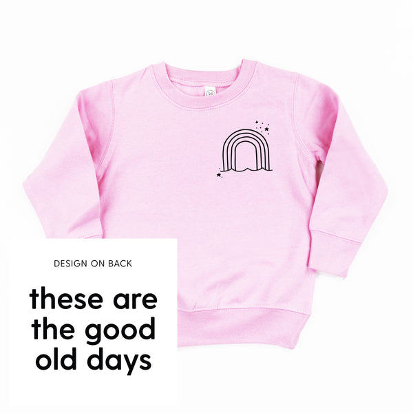 RAINBOW POCKET - THESE ARE THE GOOD OLD DAYS - Child Sweater