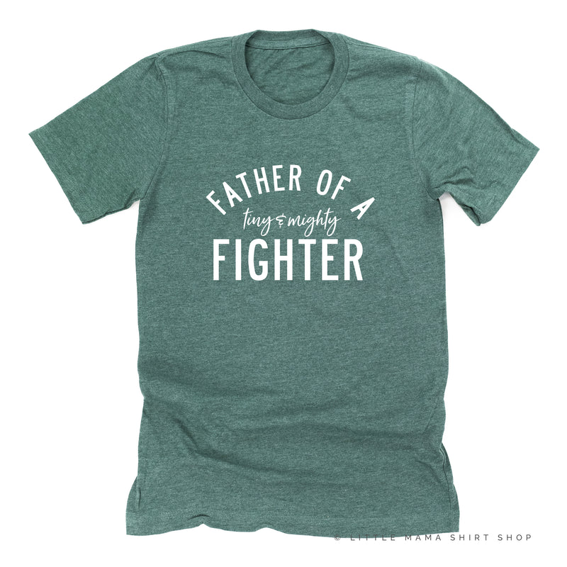 Father of a Tiny and Mighty Fighter - Singular - Unisex Tee
