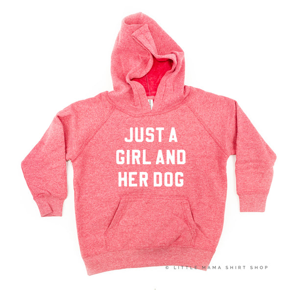 Just a Girl and Her Dog - Child Hoodie