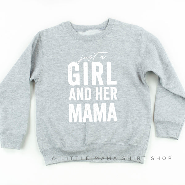 Just a Girl and Her Mama - Original Design - Child Sweater
