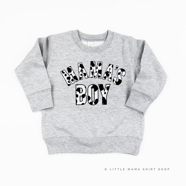 Cow Print - MAMA'S BOY - Child Sweater
