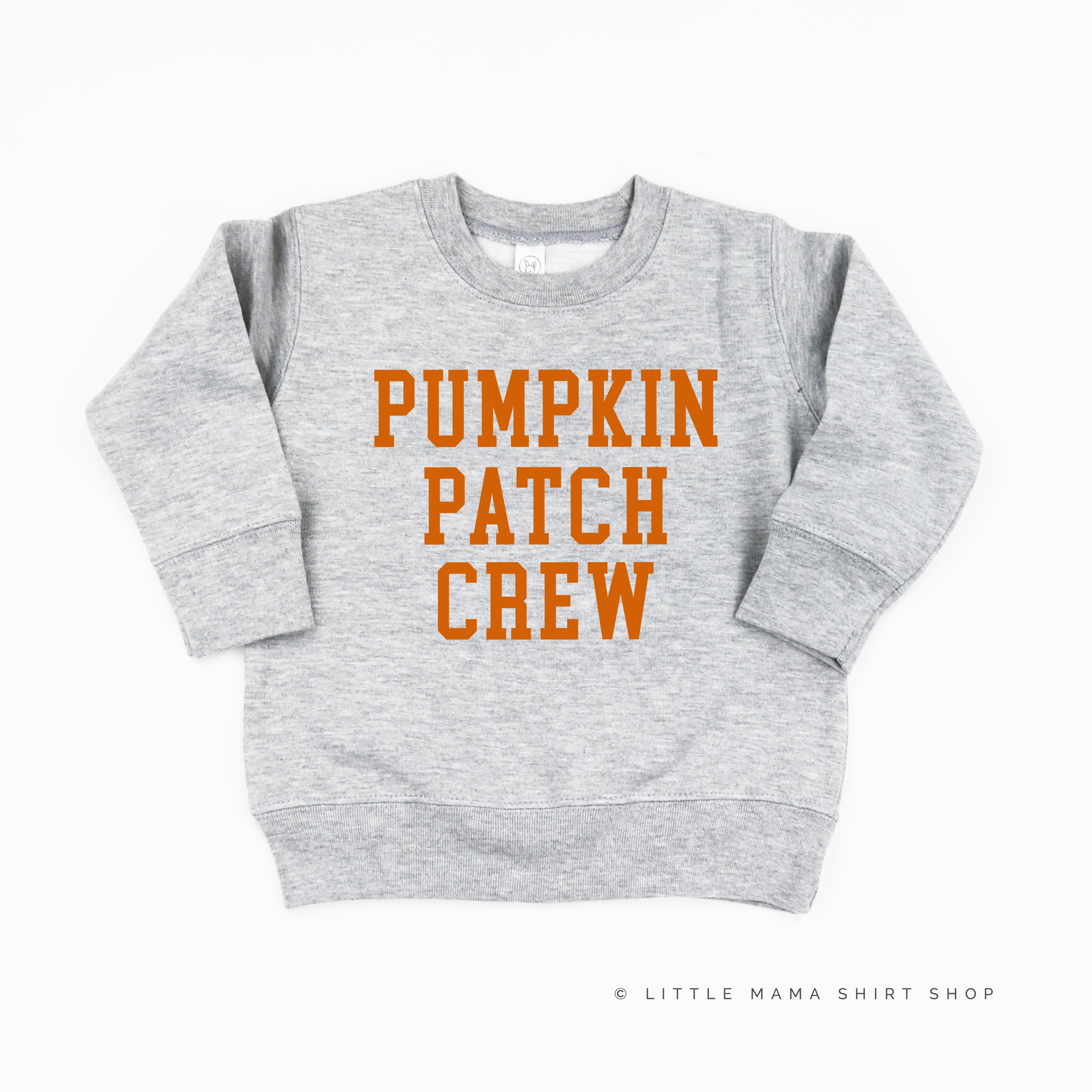 La Miel Sequin Pumpkin Patches Allover Hoodie