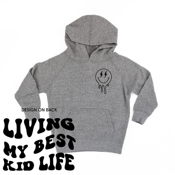 LIVING MY BEST KID LIFE (w/ Melty Lightning Eyes) - Child Hoodie