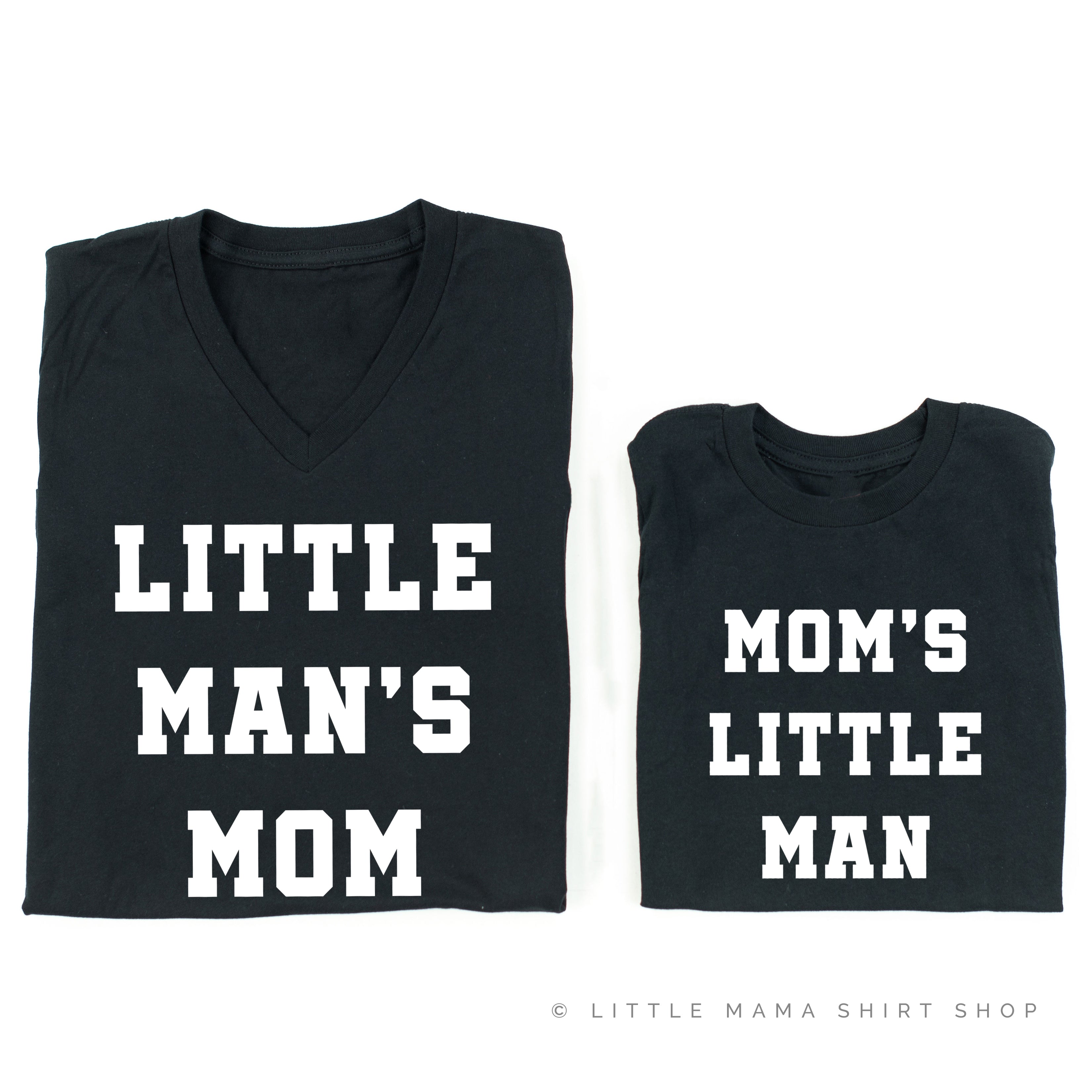 Mama and 2025 little man hoodies