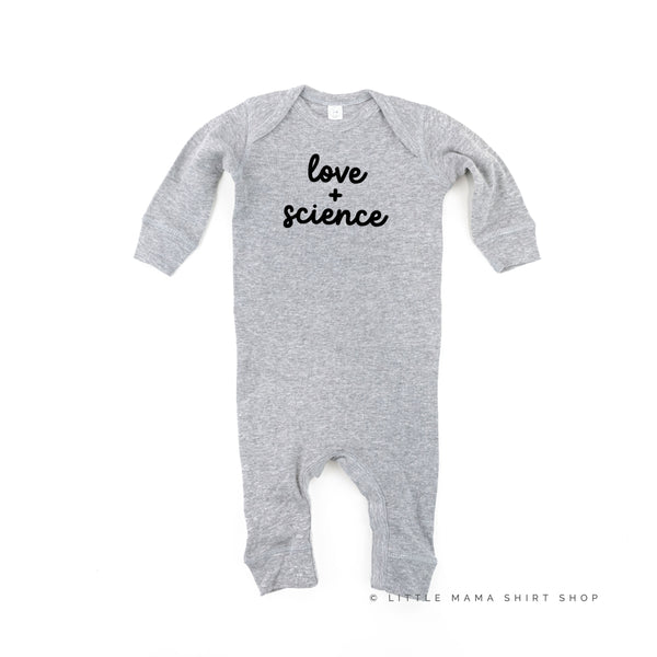 LOVE + SCIENCE - One Piece Baby Sleeper