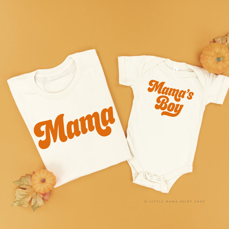 Retro Mama + Mama's Boy - Set of 2 Shirts