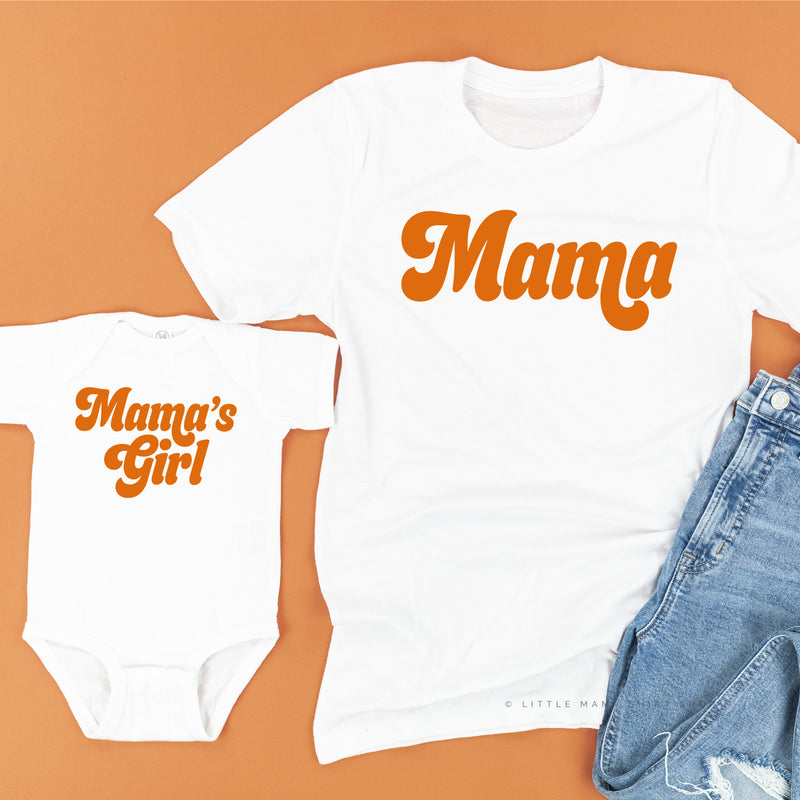 Retro Mama + Mama's Girl - Set of 2 Shirts