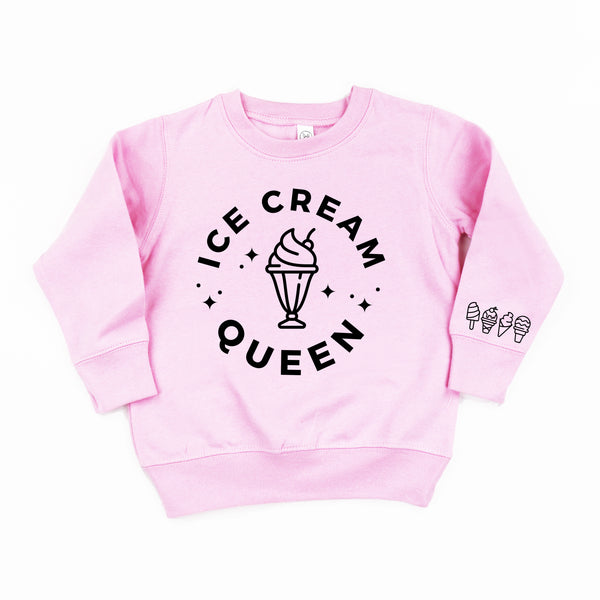 Ice Cream Queen - (Full Size) - Ice Cream Wrist Detail - Child Sweater