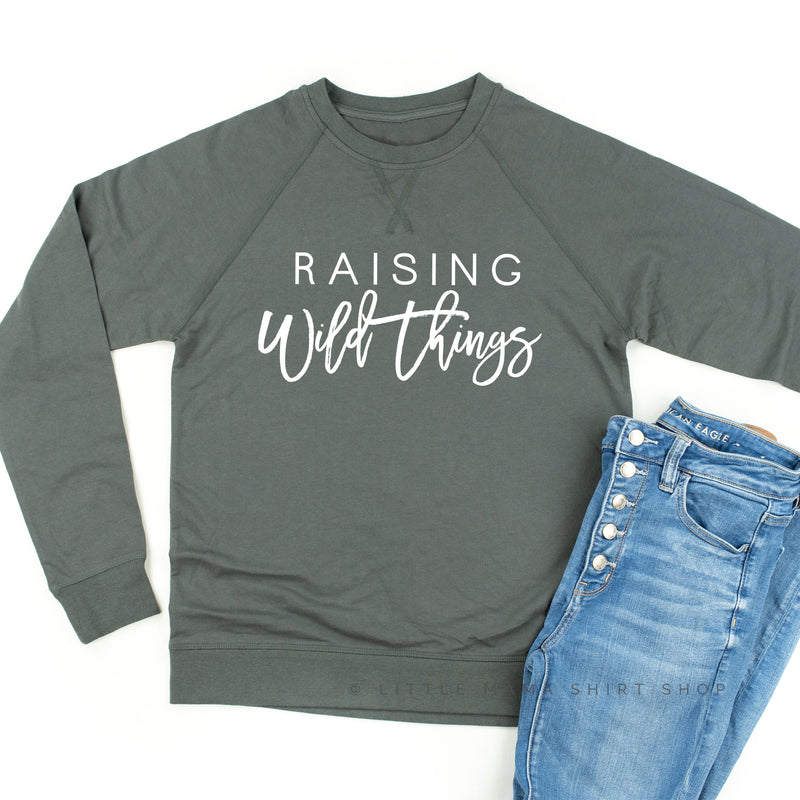 Raising Wild Things - Lightweight Pullover Sweater