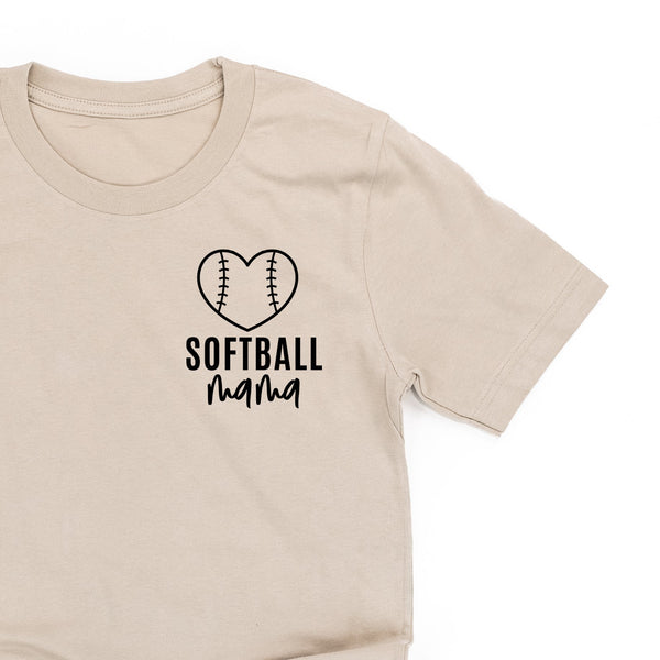 Softball Mama - Pocket Design - Unisex Tee