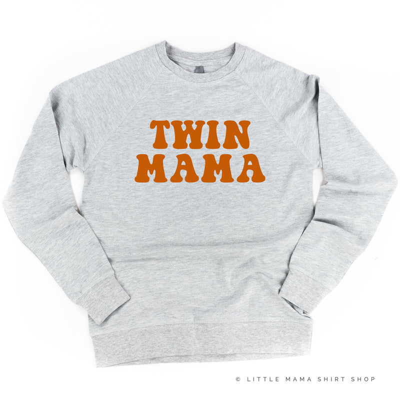 Twin Mama (Groovy) - Lightweight Pullover Sweater