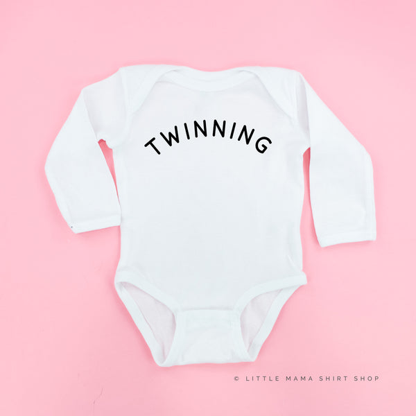Twinning - (Arched) - Long Sleeve Child Shirt