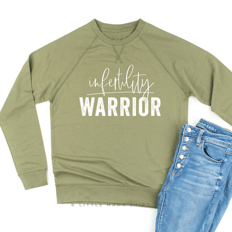 Infertility Warrior - Lightweight Pullover Sweater