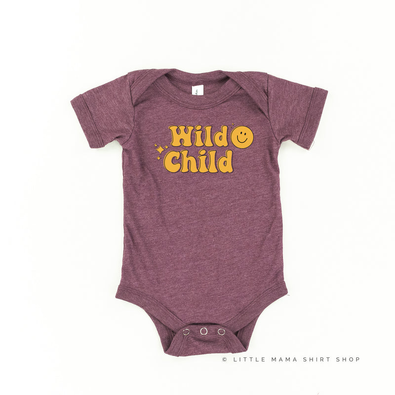 WILD CHILD - Groovy - Short Sleeve Child Shirt