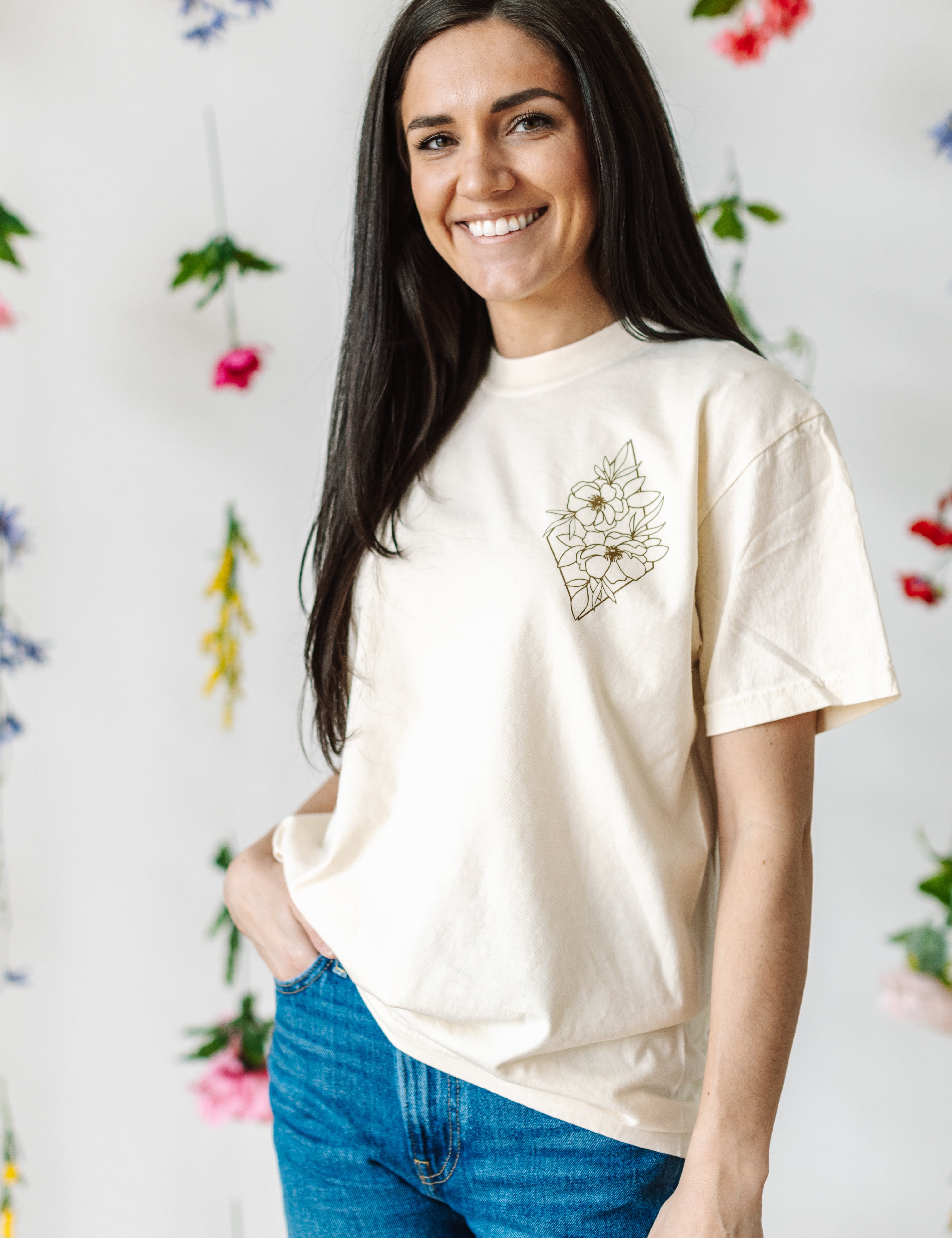  Actually Life is Beautiful and I Have Time (Back) - SHORT SLEEVE COMFORT COLORS TEE Little Mama Shirt Shop