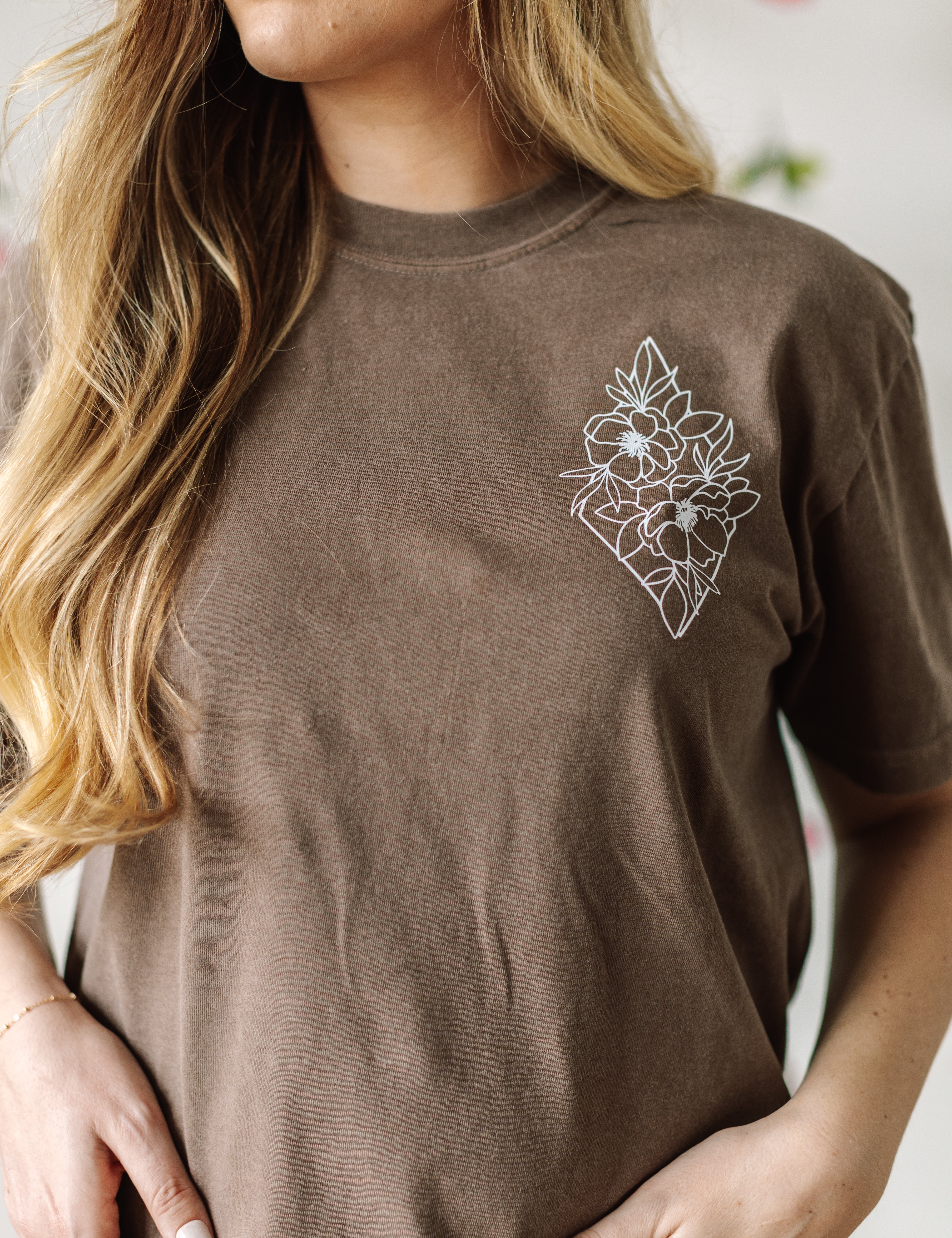  Actually Life is Beautiful and I Have Time (Back) - SHORT SLEEVE COMFORT COLORS TEE Little Mama Shirt Shop