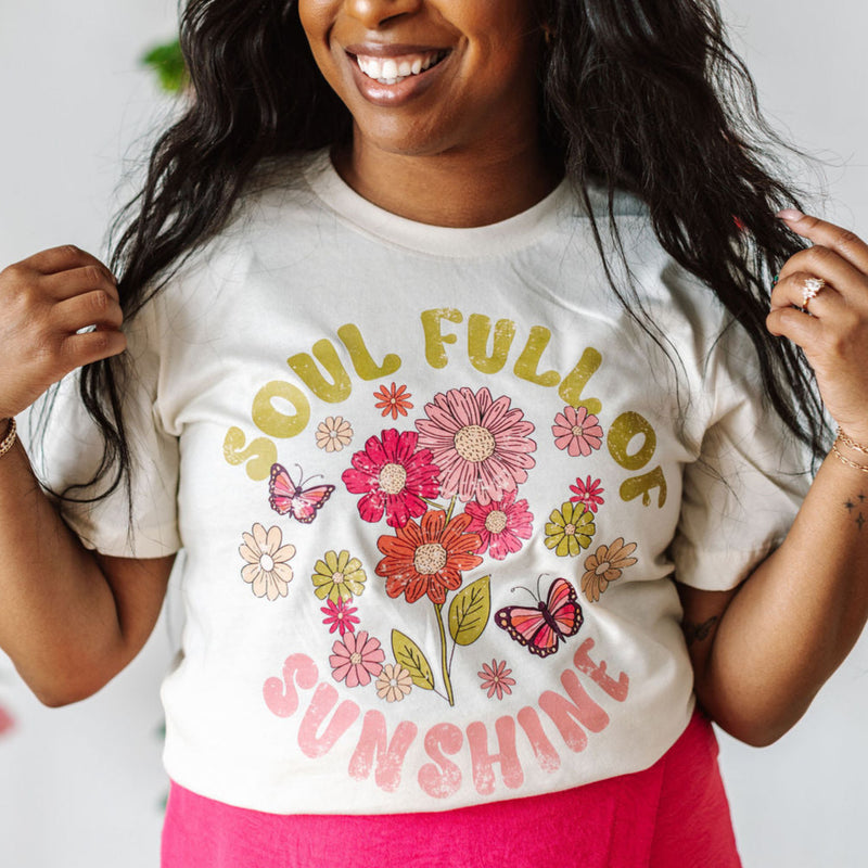 Soul Full of Sunshine - SHORT SLEEVE COMFORT COLORS TEE