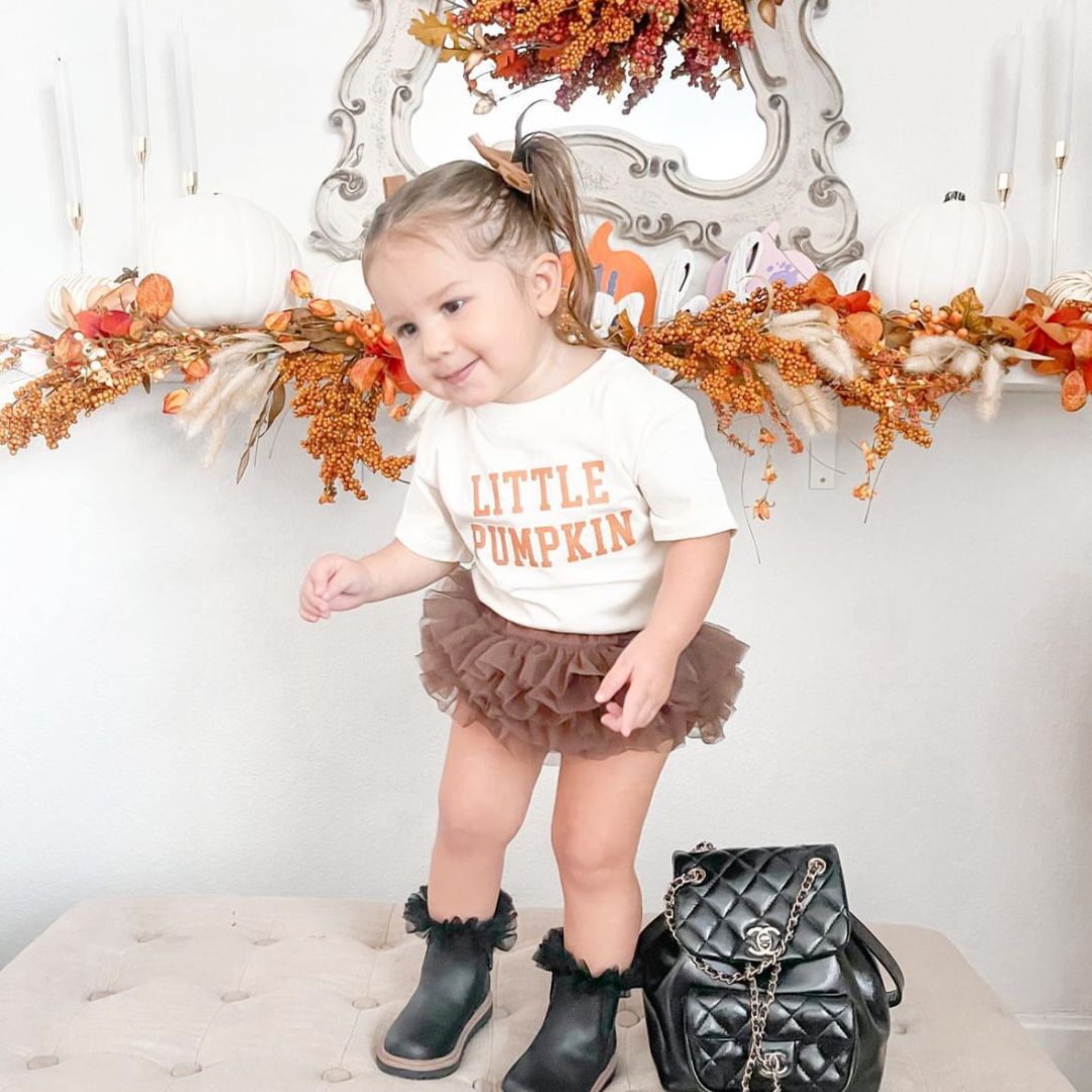 Little Pumpkin - Child Tee Little Mama Shirt Shop
