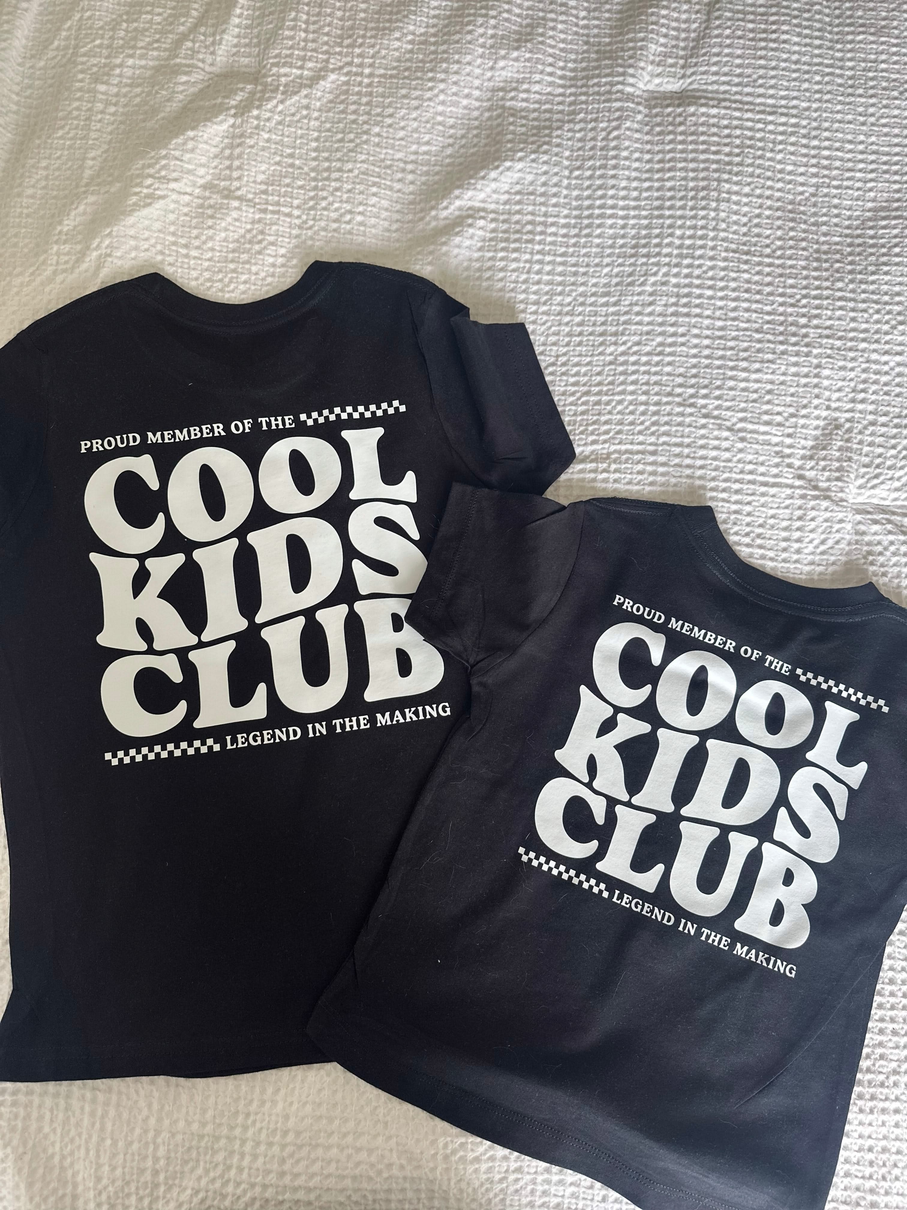 Proud Member of the Cool Kids Club Graphic T-shirt - Child Tee | Little Mama Shirt Shop Little Mama Shirt Shop LLC