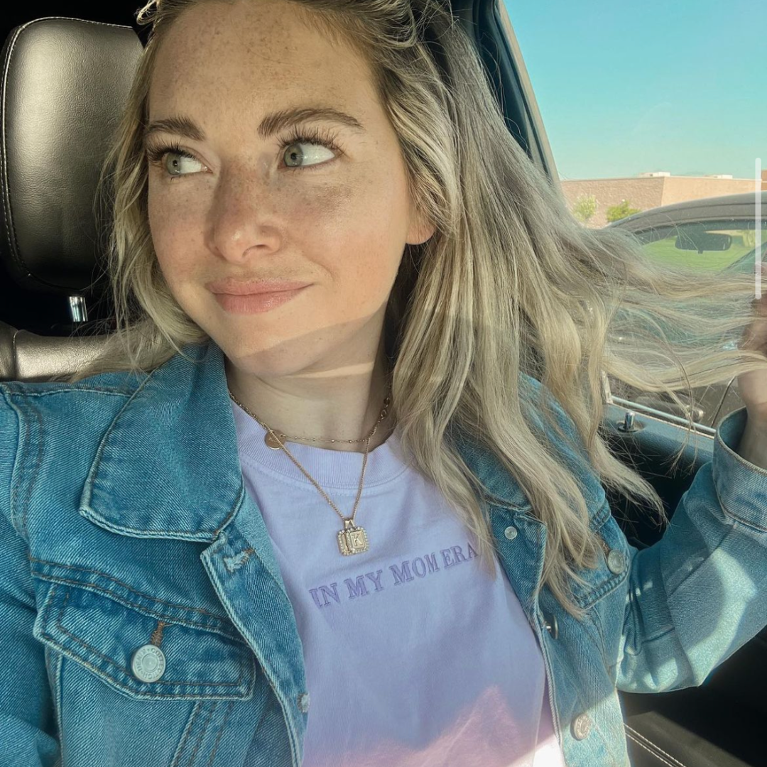 ✨ IN MY MOM ERA™ ✨ - Embroidered Comfort Colors Tee Little Mama Shirt Shop LLC