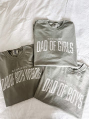 Certified Dad Graphic Tee – Comfort Colors Shirt – Dad of Girls, Dad of Boys or Both Worlds | Little Mama Shirt Shop Little Mama Shirt Shop