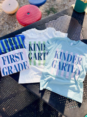 Personalized Grade Child Tee | Custom Grade & Saying Little Mama Shirt Shop LLC