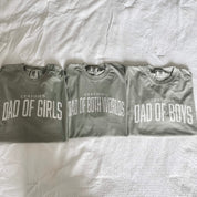 Certified Dad Graphic Tee – Comfort Colors Shirt – Dad of Girls, Dad of Boys or Both Worlds | Little Mama Shirt Shop Little Mama Shirt Shop
