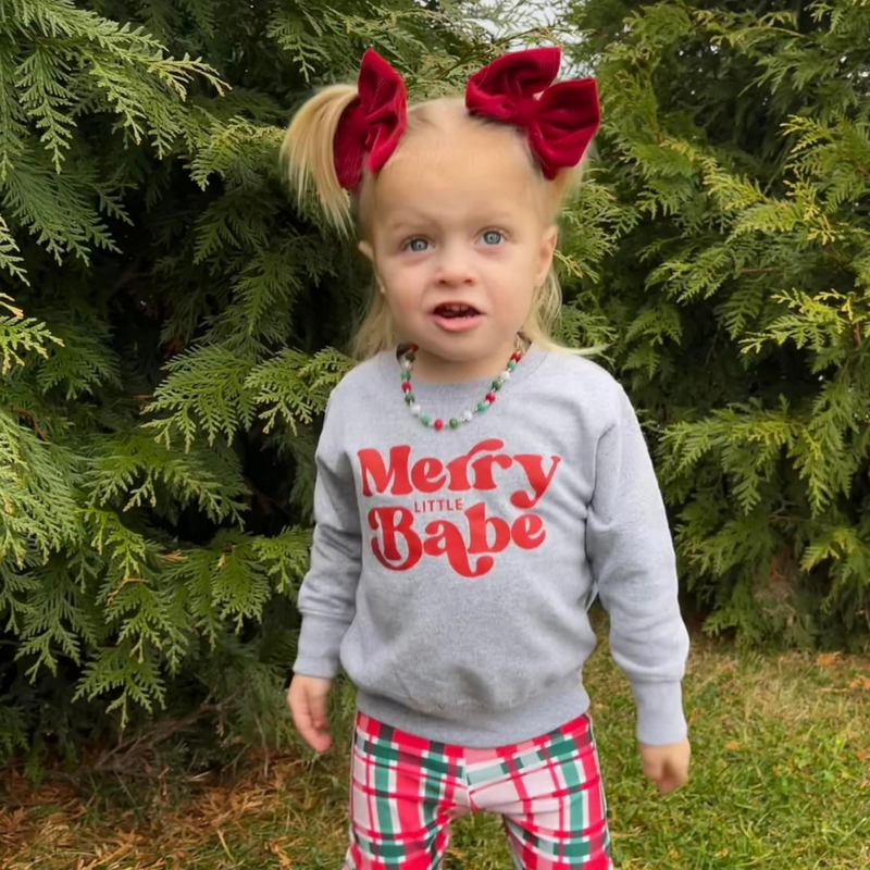 Merry Little Babe - Child Sweater