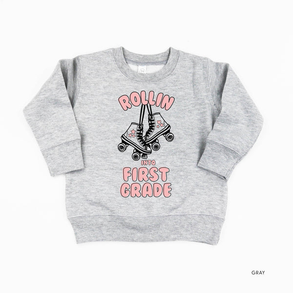 Rollerskates - Rollin' into First Grade - Child Sweater