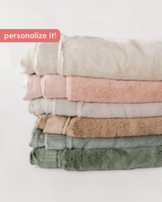 Child Lush Saranoni® 40x60" Blanket – Personalized Embroidered Name | LMSS® Exclusive Little Mama Shirt Shop LLC