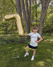 Birthday Number - New Cursive - Child Tee Little Mama Shirt Shop