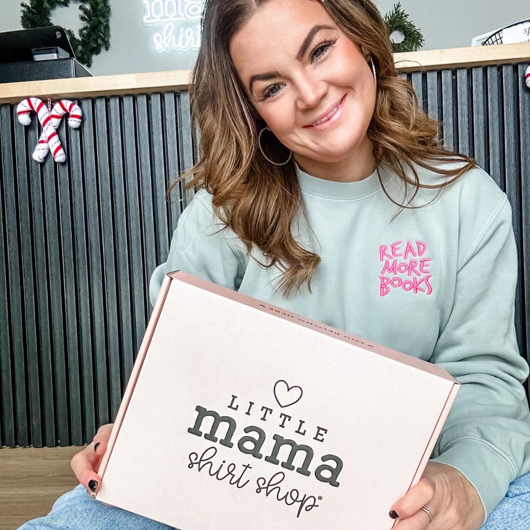 READ MORE BOOKS - Pigment Crewneck Sweatshirt Little Mama Shirt Shop LLC