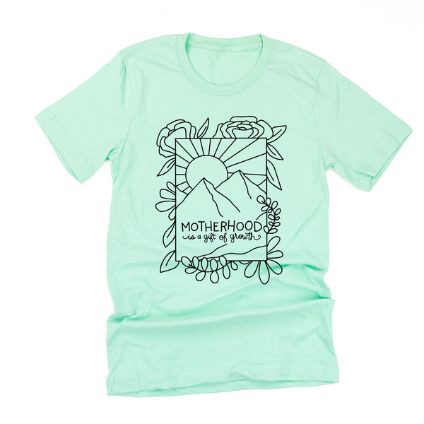 Motherhood is a Gift of Growth - Design a Shirt Drawing Contest Winner - Unisex Tee