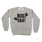 BOO YAH! - Basic Fleece Crewneck Little Mama Shirt Shop LLC