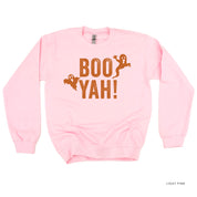 BOO YAH! - Basic Fleece Crewneck Little Mama Shirt Shop LLC