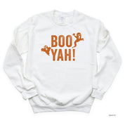 BOO YAH! - Basic Fleece Crewneck Little Mama Shirt Shop LLC