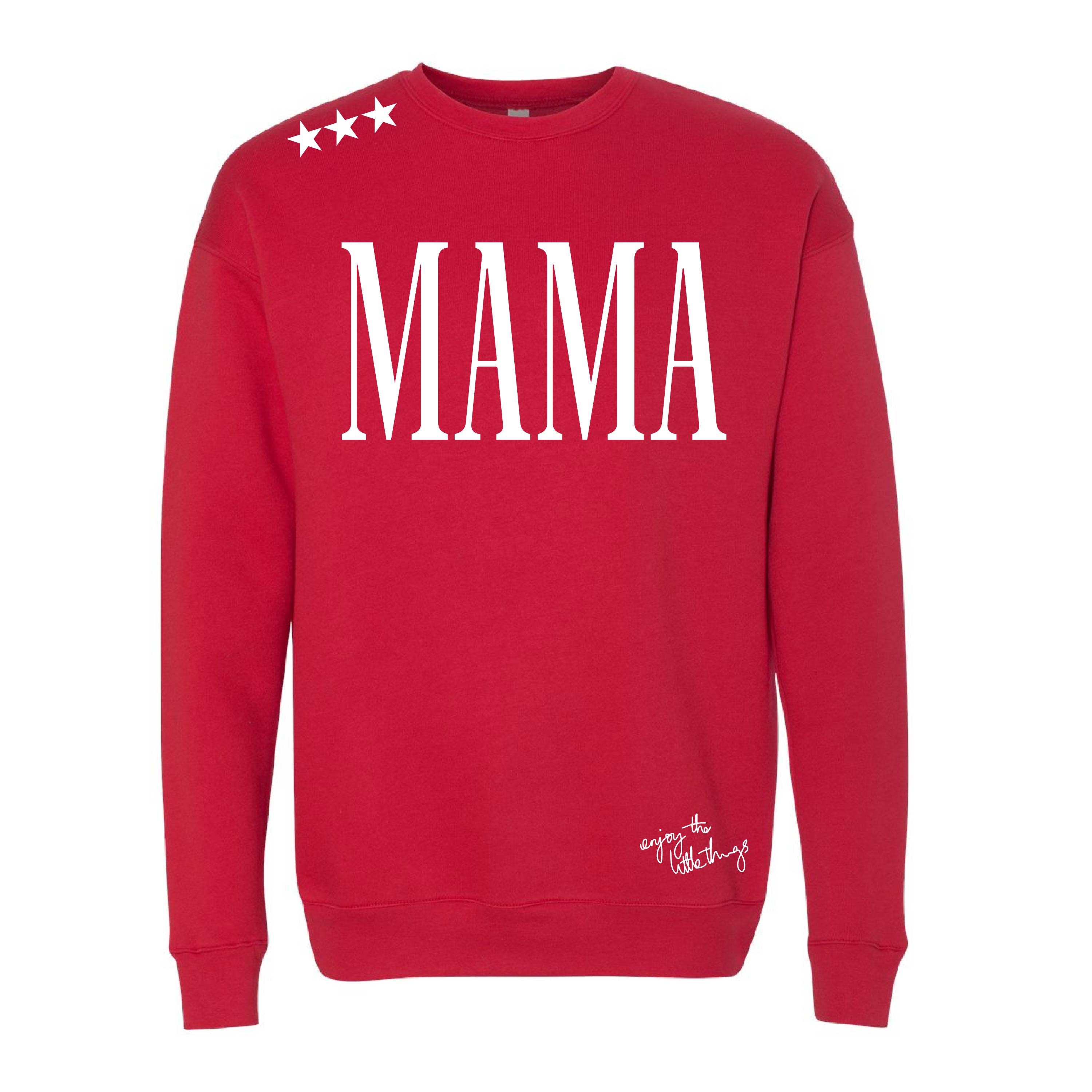 Enjoy The Little Things -  Lounge Set - Crewneck Sweatshirt Little Mama Shirt Shop LLC