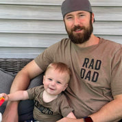 Rad Dad (Pocket Design) - Unisex Tee Little Mama Shirt Shop