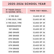 Class of (Choose Your Year) - Child HOODIE Little Mama Shirt Shop LLC