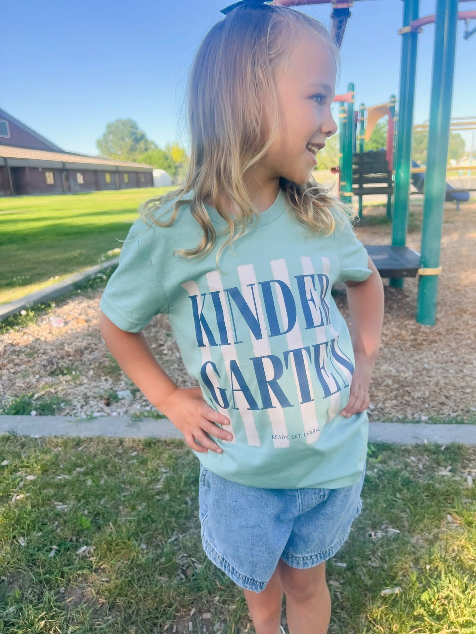 Personalized Grade Child Tee | Custom Grade & Saying Little Mama Shirt Shop LLC