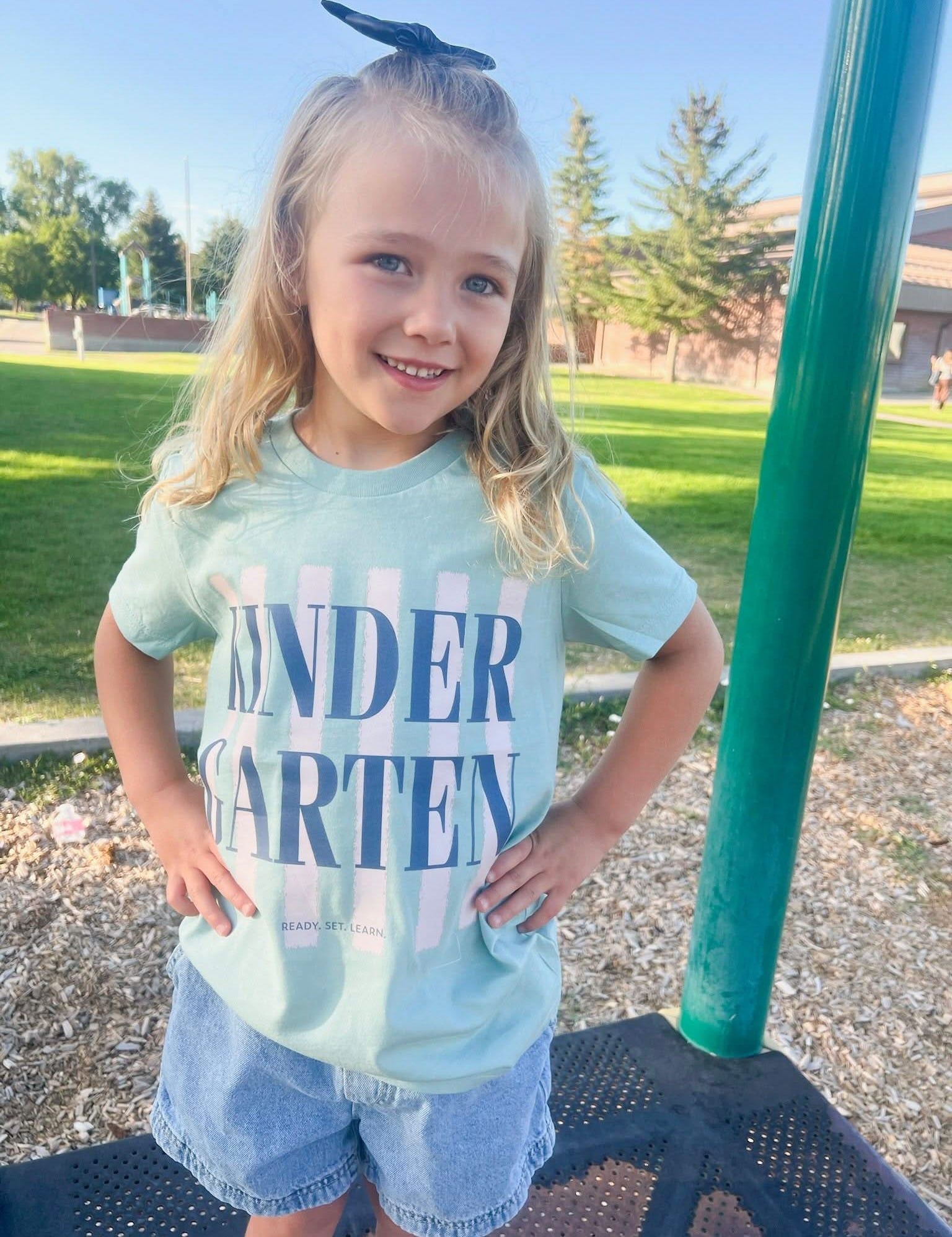Personalized Grade Child Tee | Custom Grade & Saying Little Mama Shirt Shop LLC