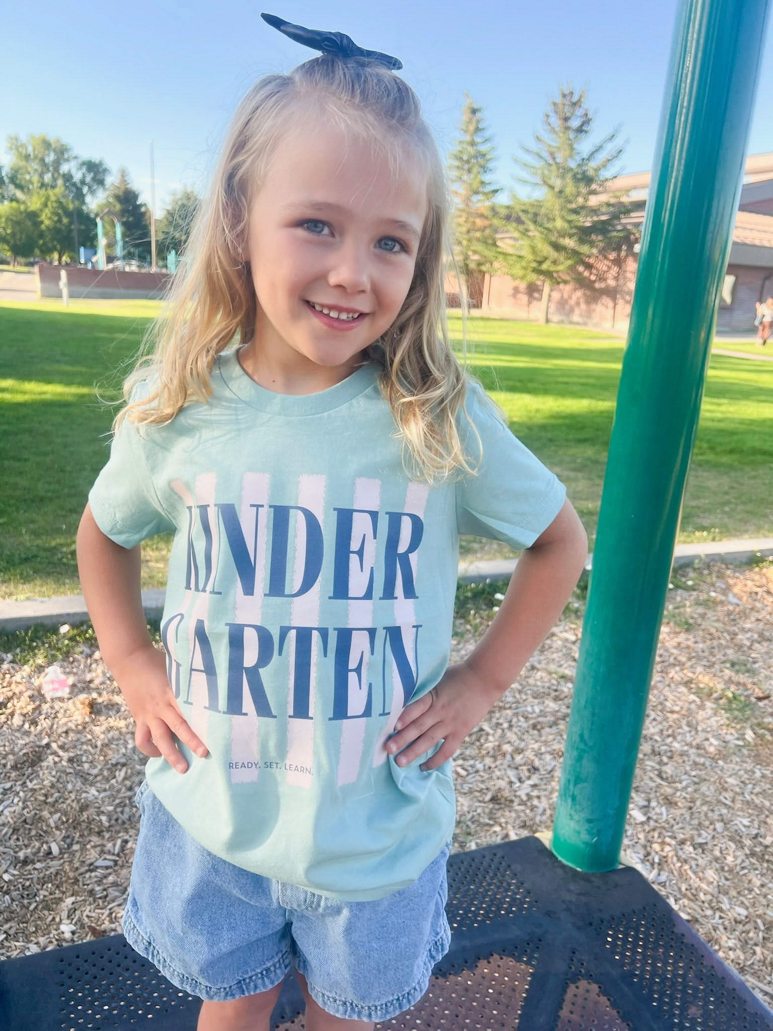 Personalized Grade Child Tee | Custom Grade & Saying Little Mama Shirt Shop LLC